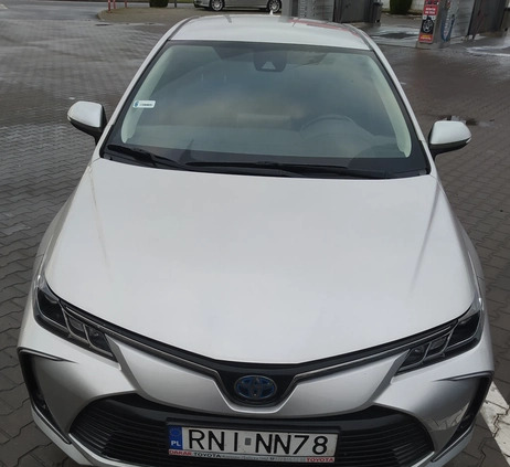 Toyota Corolla cena 90500 przebieg: 50400, rok produkcji 2021 z Wrocław małe 121